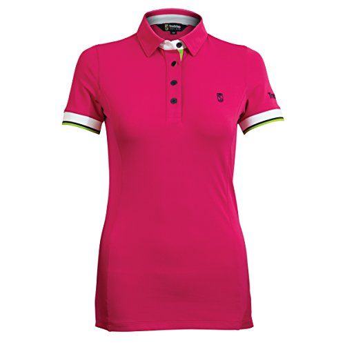 Tredstep Ireland Ladies Classic Polo Shirt Stretch Cotton Short Sleeve Shirt Tredstep Ireland Pink L 