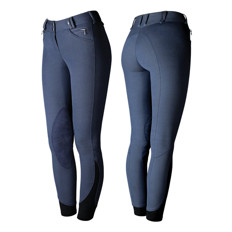 Tredstep Ireland Ladies Solo Competition Knee Patch Breeches Knee Patch Breeches Tredstep Ireland French Blue 28L 
