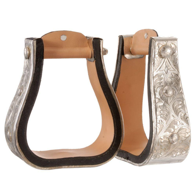 Royal King Silver Bell Stirrups Saddle Accessories JT International 
