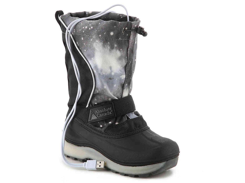 Absolute Canada Children's Lightbolt Boot Winter Boots Absolute Canada 11 Black 