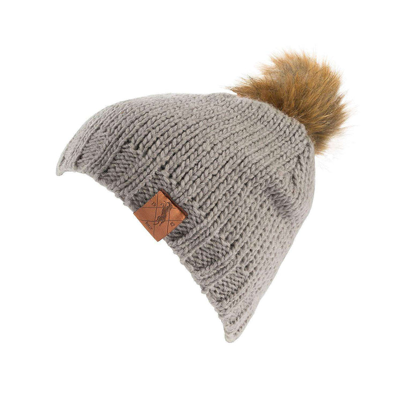 Horze Knitted Hat Winter Hats Horze One Size Plume Grey 