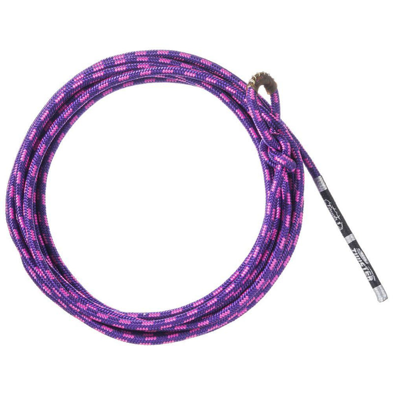 Tough 1 Lariat Braided Kid Rope Weave Tied Honda Purple 25' 58-7900 Stock Ties and Bibs JT International 