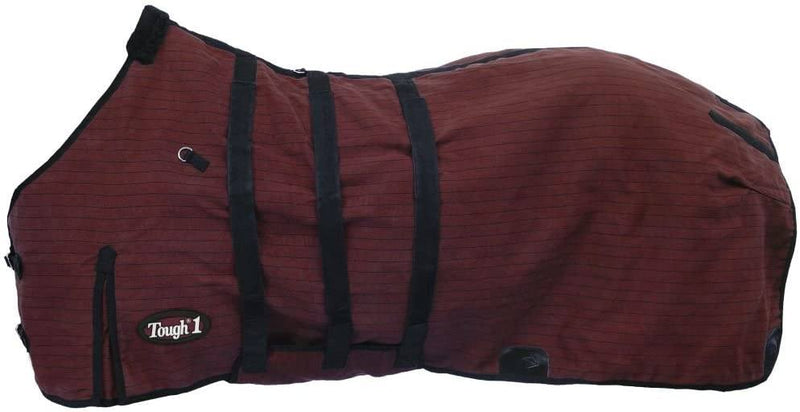 Tough 1 Storm-Buster Belly Wrap West Coast Blanket Turnout Blankets JT International Burgundy 69" 