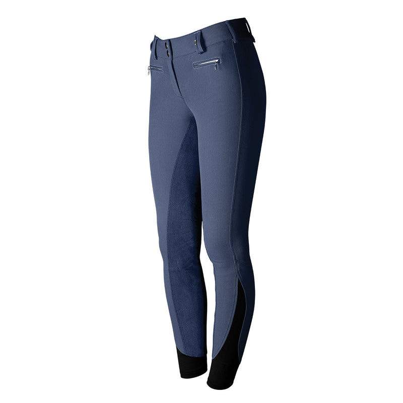 French Blue Tredstep Women's Solo Competition Full Seat Equestrian Breeches Full Seat Breeches Tredstep Ireland 32R