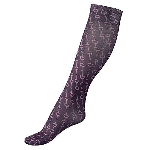 Horze Amira Thin Printed Socks Socks Horze Grapeade Purple/Grape Juice Purple Adult 
