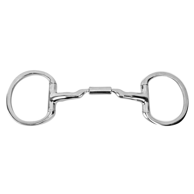 Myler Eggbutt without Hooks MB 04 14mm English Bits Myler 5" Stainless Steel 