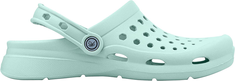 Side view of Mint Julep Joybees Active Adult Clog