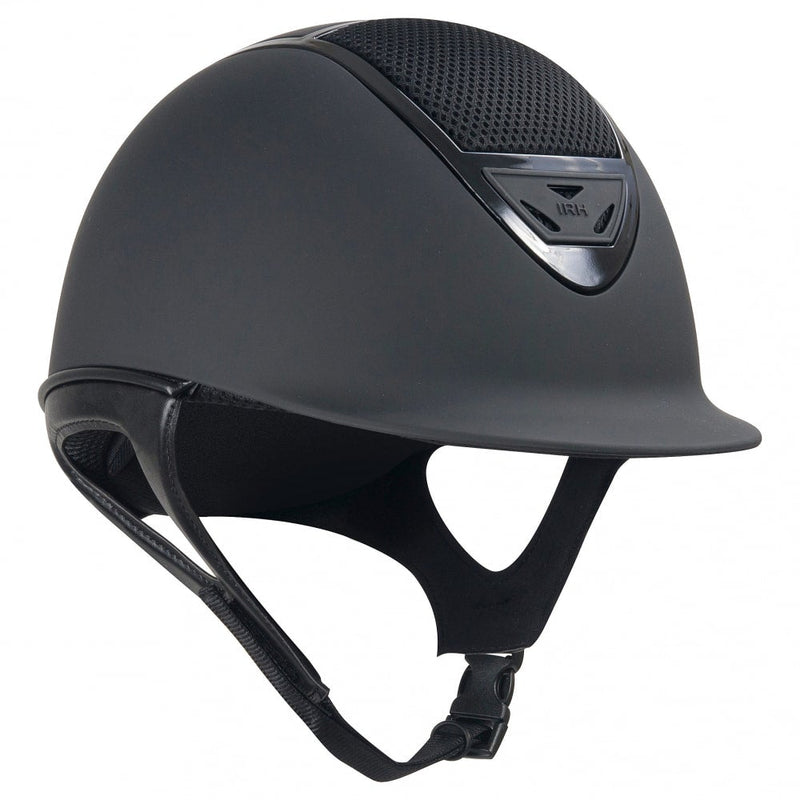 IRH IR4G XLT Matte Helmet, Gloss Vent Riding Helmets IRH Black Small 