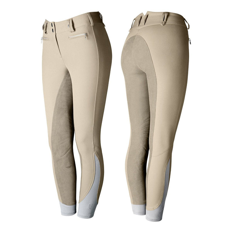 Tan Tredstep Women's Solo Competition Full Seat Equestrian Breeches Tredstep Ireland 30R