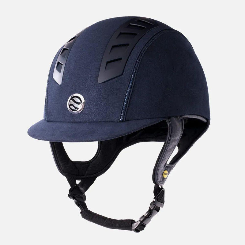 Horze Trauma Void EQ3 Microfiber Helmet Riding Helmets Horze US 6 7/8 (EU 55) Blue 