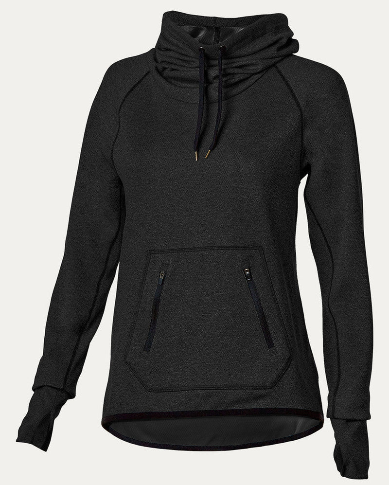 Noble Outfitters First Crush Women's Cowl Hoodie Hoodies Noble Outfitters Black Medium 