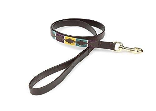 Shires Digby and Fox Dog Lead Dog Collars & Leashes Shires Equestrian Navy/Orange Large 