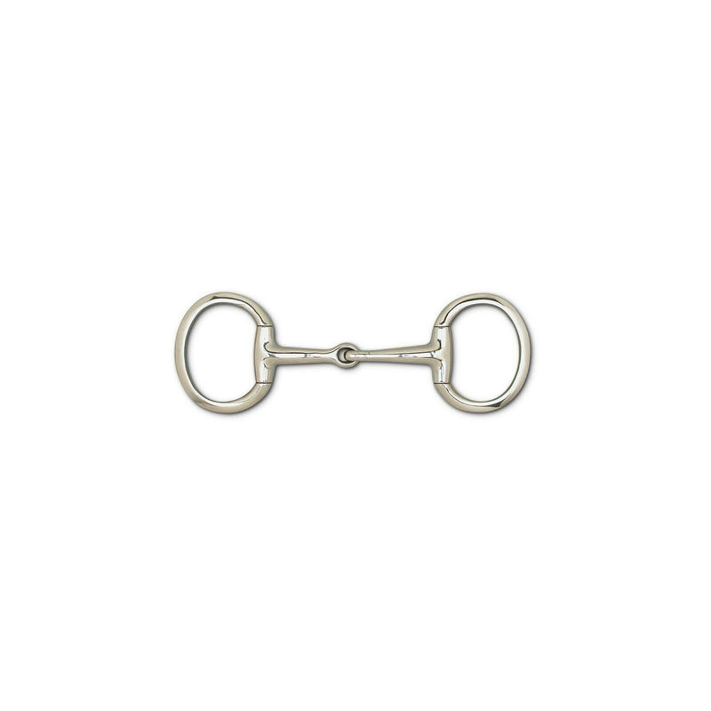 Toklat Pony 16mm Stainless Steel Eggbutt Snaffle Bit with 3 1/2" Rings English Horse Bits Toklat 
