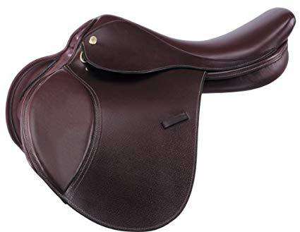 Kincade Leather Close Contact Saddle Contact Saddles Kincade 16.5"M Brown 