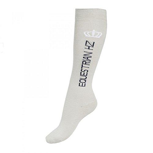 HORZE Kids Winter Socks, Dark Brown - One Size Socks Horze High Rise Grey 