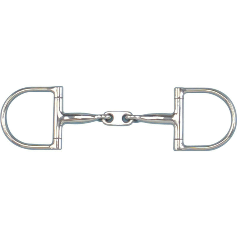 Toklat Pony Stainless Steel Dr. Bristol Snaffle Dee Bit with 2 1/2" Rings English Horse Bits Toklat 