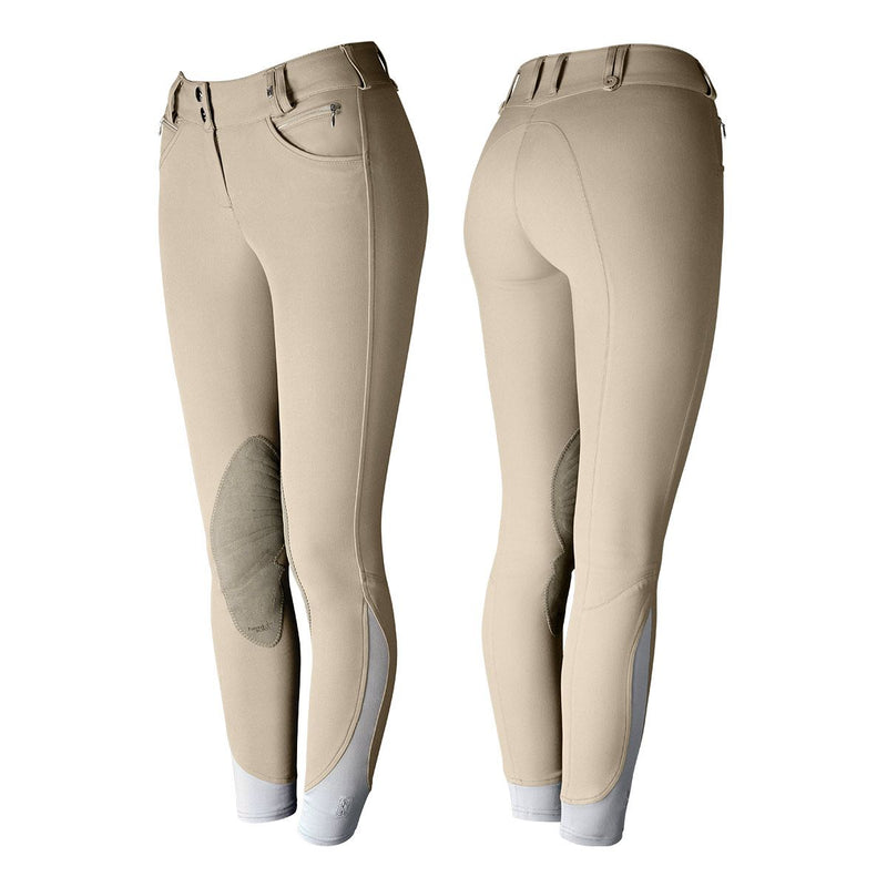 Tredstep Ladies Solo Competition Knee Patch Breeches Knee Patch Breeches Tredstep Ireland Tan 26R 