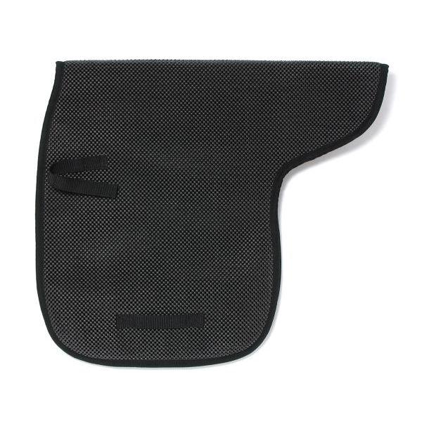 Tough-1 Air Flow Shock Absorber PVC Aussie Saddle Pad Black All Purpose Pads One Stop Equine Shop 