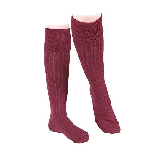 Shires Aubrion Cottonwood Boot Socks Socks Shires Equestrian Burgundy 
