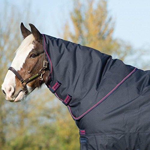 Amigo XL Neck Cover no fill Horse Hoods & Neck Covers Horseware Ireland Navy/Navy & Red Medium 