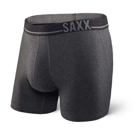 SAXX 3Six Five Boxer Boxers SAXX S Black Heather/Black 