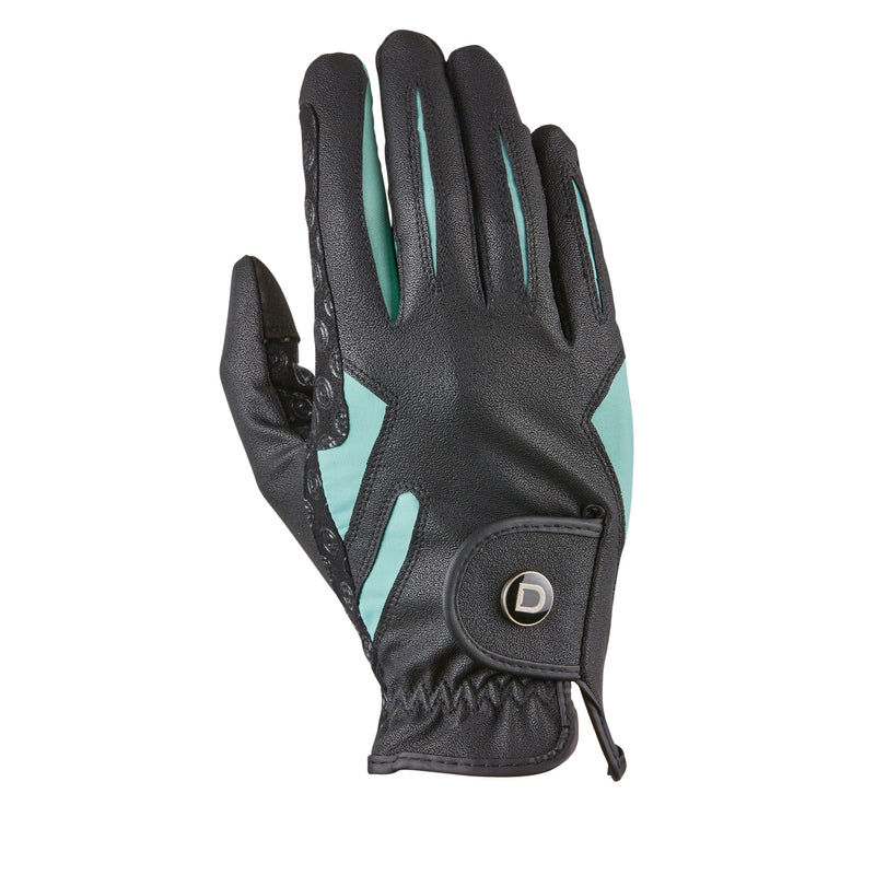 Dublin Adults Cool-It Gel Riding Glove Gloves Dublin XS Black/Teal 