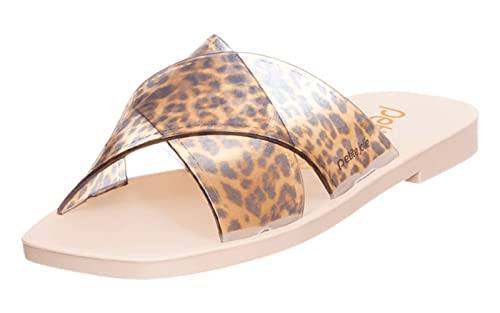 Nude/Jaguar Pattern Petite Jolie New Vibe Women's Sandals