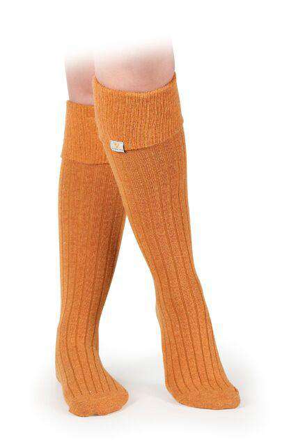 Shires Ladies Aubrion Stockton Boot Socks Socks Shires Burnt Orange 