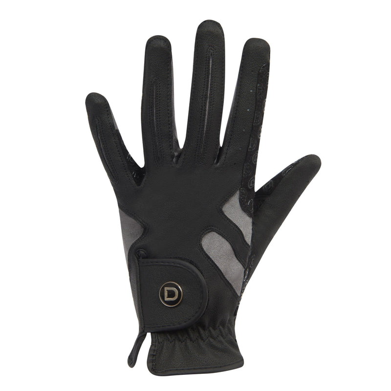 Dublin Adults Cool-It Gel Riding Glove Gloves Dublin XS Black/Grey 