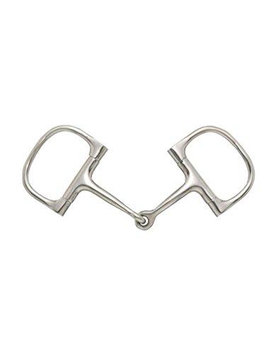 Kelly Silver Star Barrel D-Ring Snaffle English Horse Bits One Stop Equine Shop 
