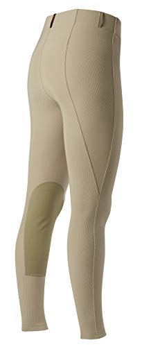 Back side of Kerrits Ladies Microcord Knee Patch Breeches