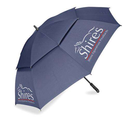 Shires Vented Golf Umbrella Gifts Shires 60 Navy 