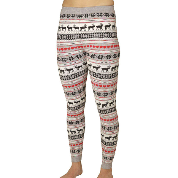 Hot Chillys Women's Sweater Knit Printed Legging