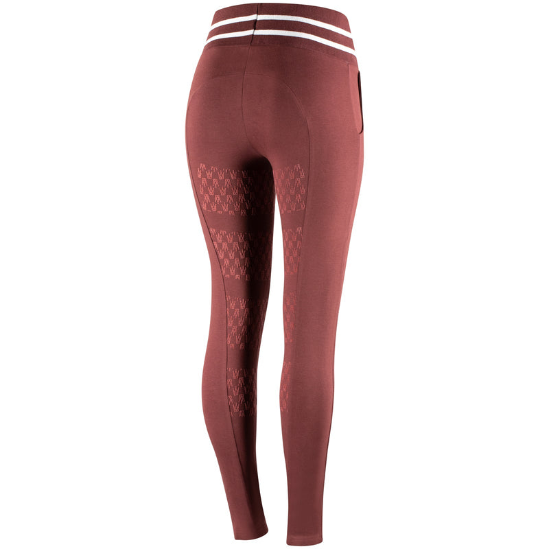 Horze Frida Women's Cotton Terry Silicone Full Seat Riding Tights Full Seat Tights Horze 