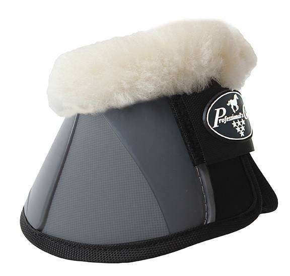 Professional's Choice Spartan Fleece Bell Boots Bell Boots Professional's Choice XL Charcoal 
