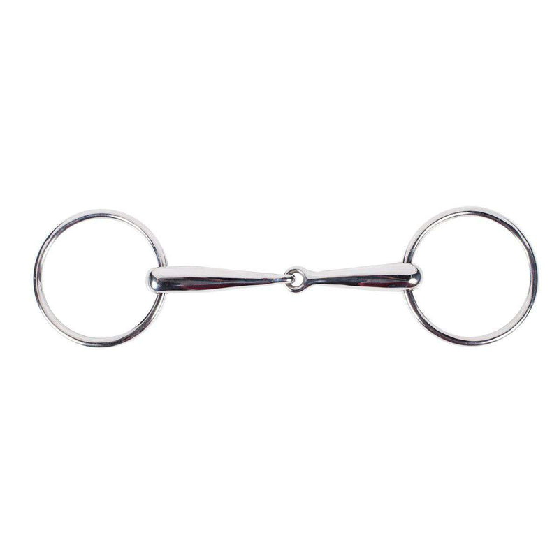 Horze Solid Mouth Loose Ring Snaffle English Horse Bits Horze 3.75 
