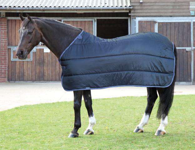 Shires Warma 100g Blanket Stable Blankets Shires 48 Black 
