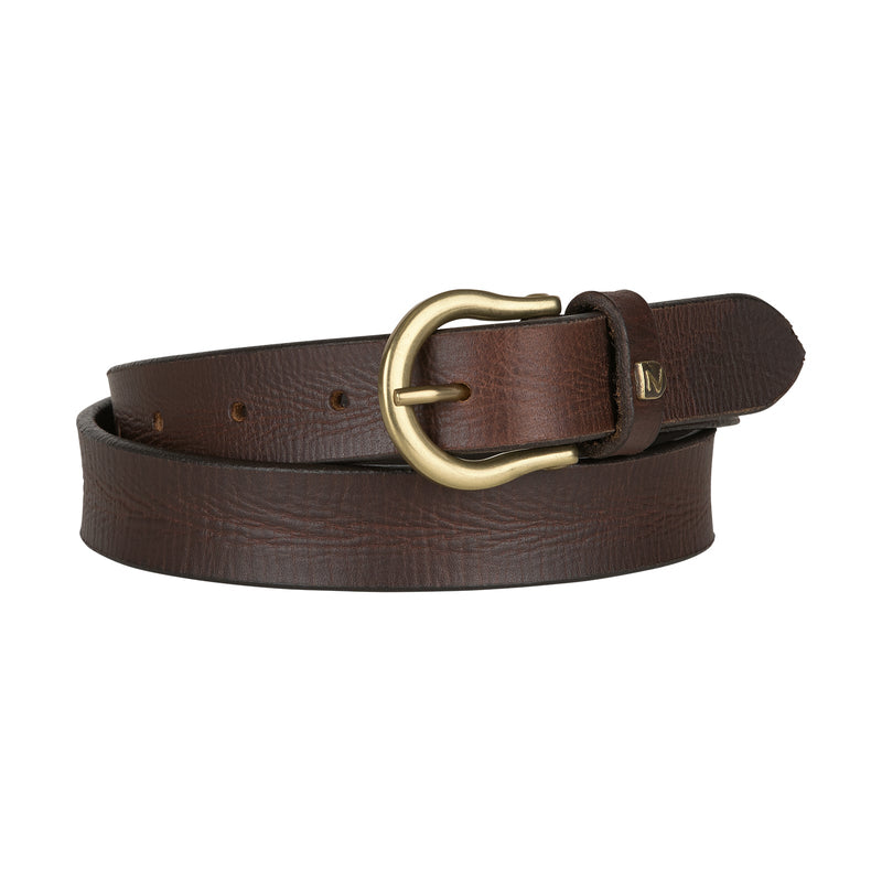 Horze Sierra Narrow Leather Belt (2,5cm) Belts Horze 
