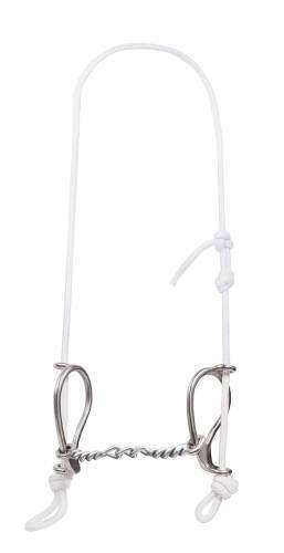 Professional's Choice Draw Gag Twisted Wire Chain Western Horse Bits Professional's Choice Silver 