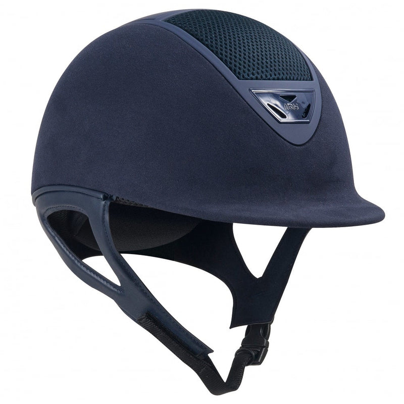 IR4G XLT Suede Helmet - Matte Vent Riding Helmets IRH Dark Blue X-Large 