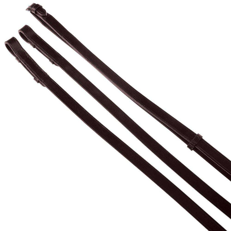 Kincade Flat Reins With Leather Grips English Reins Kincade 5/8"X54" Brown 
