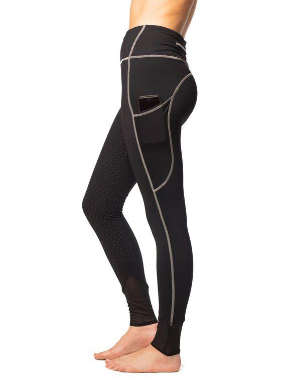 Goode Rider Shaper Tights Knee Patch Tights Goode Rider 