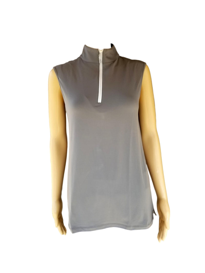 Titanium/Silver Tailored Sportsman Women's Icefil Sleeveless Sun Shirt Tanks