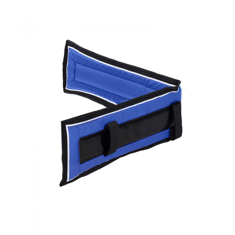 Blue/Black/White Finntack PVC Harness Saddle Pad - Pony Seat Savers and Gel Pads