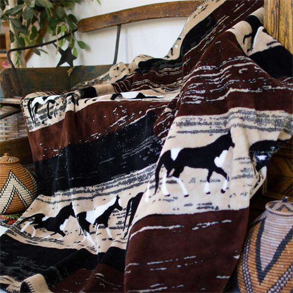 Denali Horses Blanket Blankets & Throws Denali 
