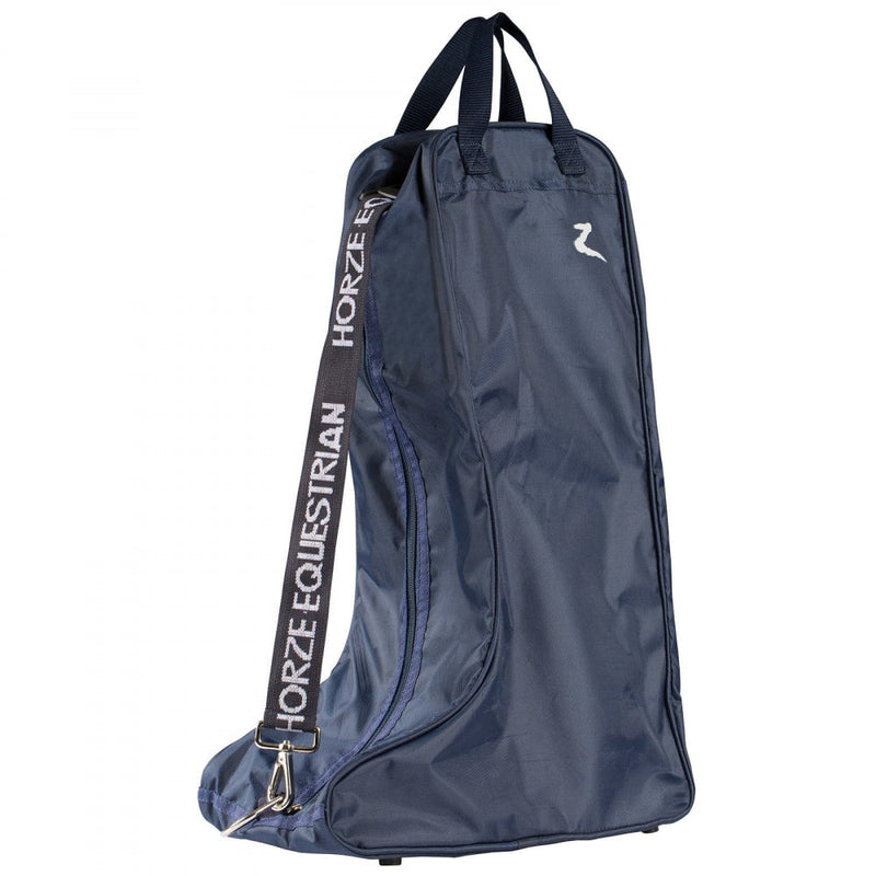 Very Dark Blue Horze Basic Boot Bag Strap Logo