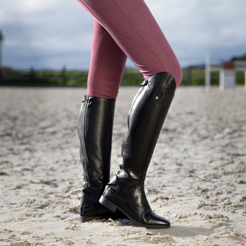 Black Horze Winslow Women's Tall Field Boots Lifestyle image