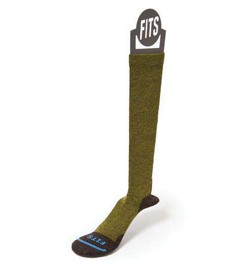 FITS Light Hunter OTC Sock Socks FITS Socks M Forest 