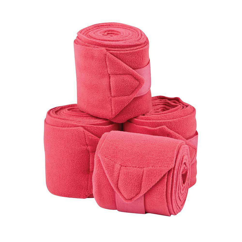 Saxon Coordinate Fleece Bandages 4 Pack Protective Accessories Saxon Pink 