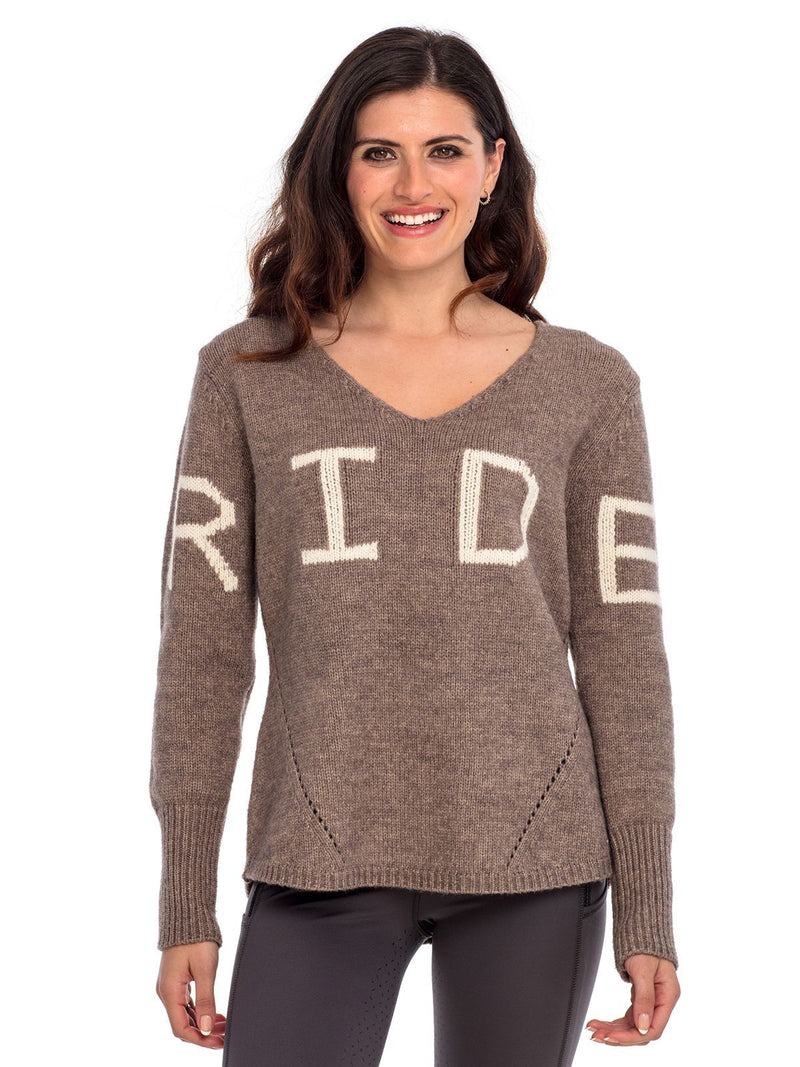 Goode Rider Women's Ride Sweater Sweaters Goode Rider X-Small Oatmeal 